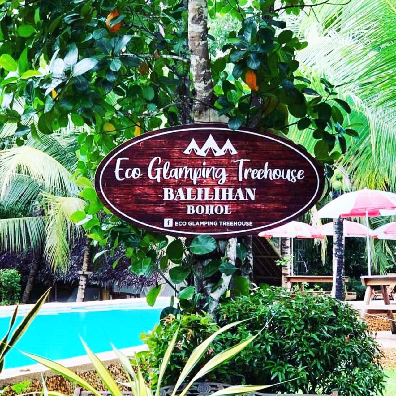 Eco Glamping Treehouses Closest Resort To All Tourist Attractions Balilihan Exterior foto